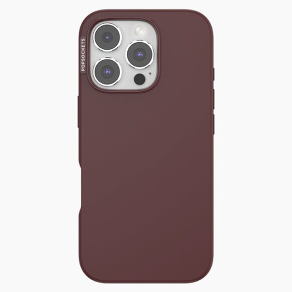 NEW PopSocket iPhone 16 Pro MagSafe Case - Oxblood Maroon/ Red NWT Unused in Box - Picture 2 of 4
